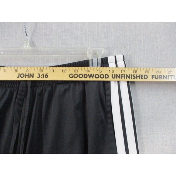 Adidas Black & White Essential Track Pants Athletic Warmup Bottoms XL - Picture 5 of 10